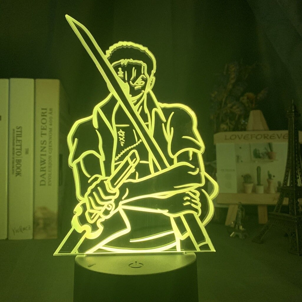 Roronoa Zoro Figure Lamp