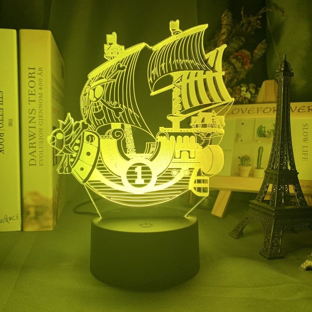 One Piece Ship Lamp